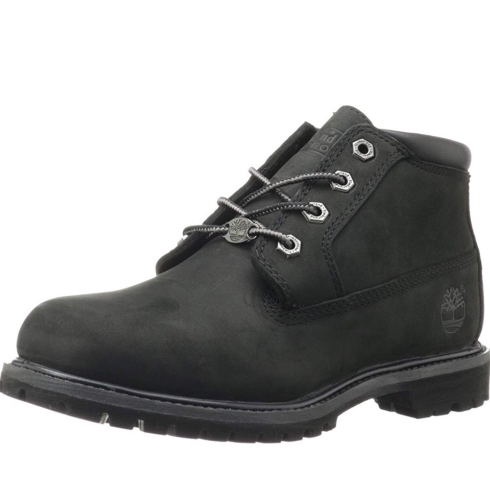 Black Timberland boots